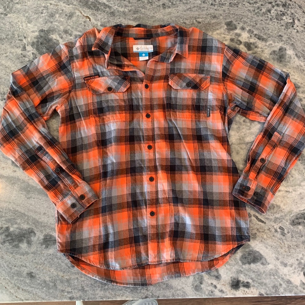 MENS Columbia Oregon State Flannel